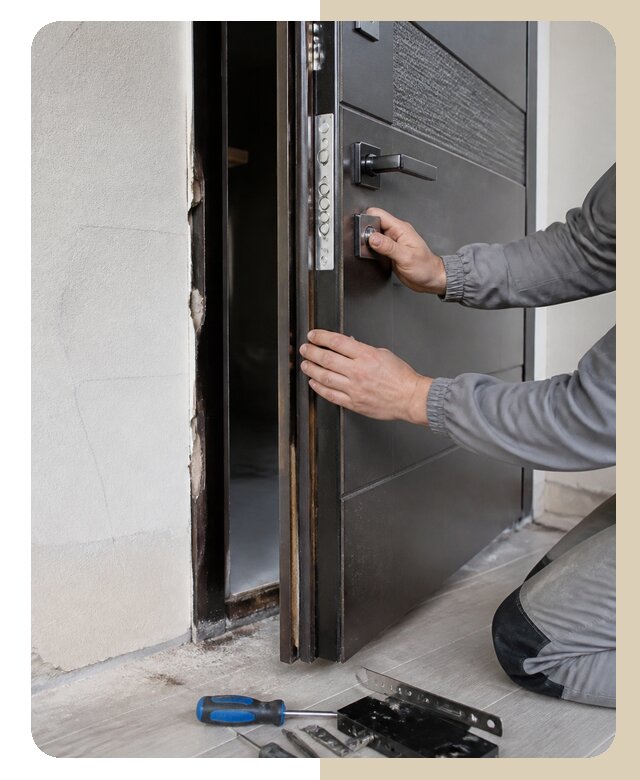Восстановление двери после взлома в Острогожске от 6780 р. | Дверной